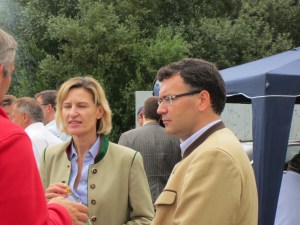Mobiles Europabüro in Hohenkammer mit Dr. Angelika Niebler, MdEP