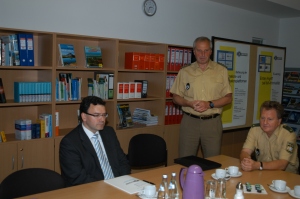 Informationsbesuch im Fortbildungsinstitut der Bayerischen Polizei in Ainring