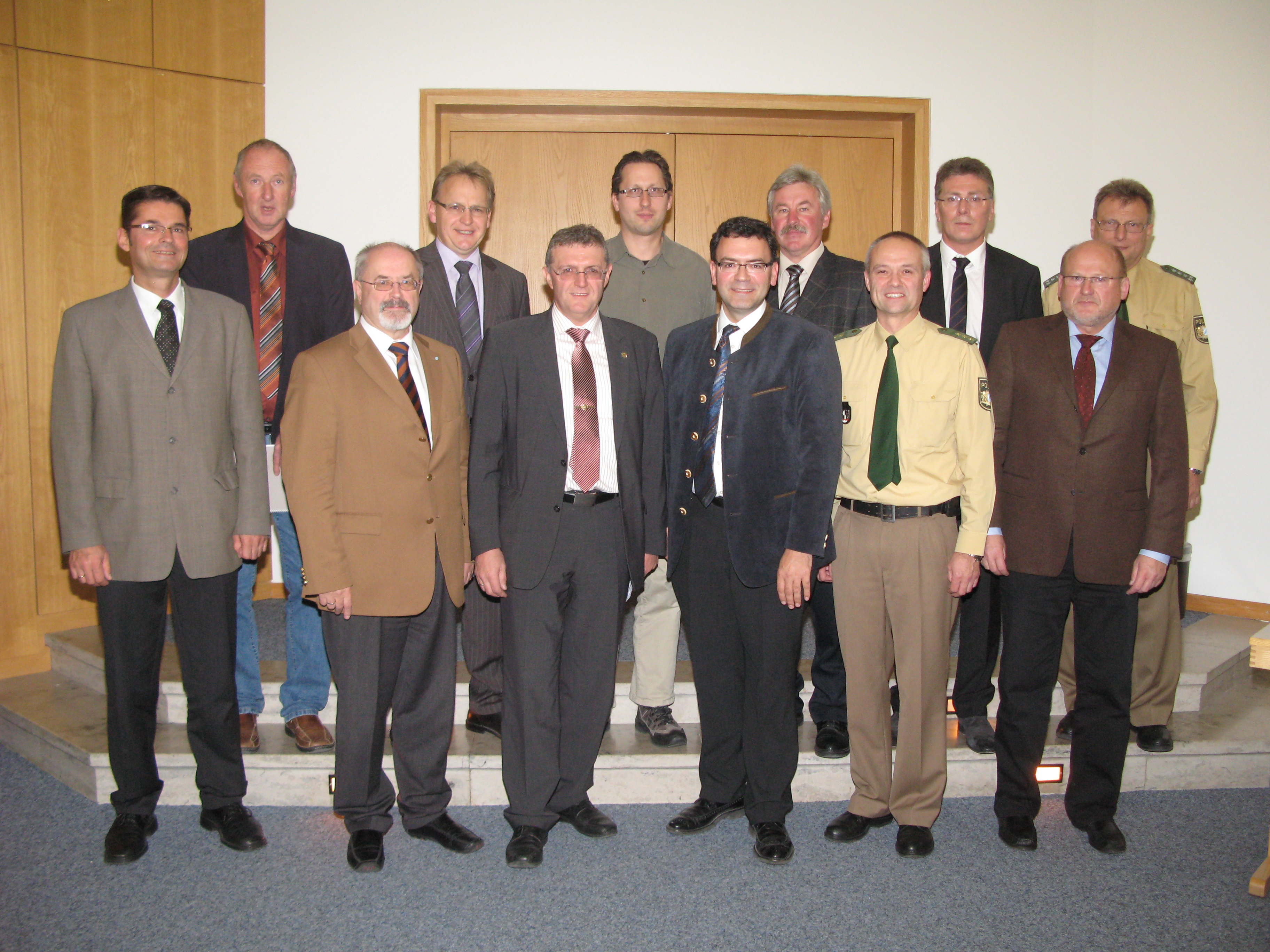 Informationsbesuch bei der Polizeiinspektion Coburg