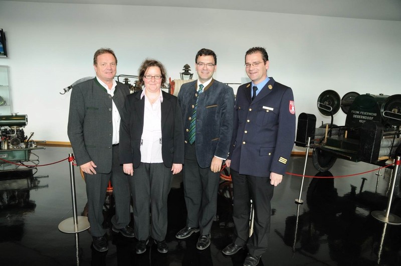 Informationsbesuch bei der Staatlichen Feuerwehrschule Geretsried