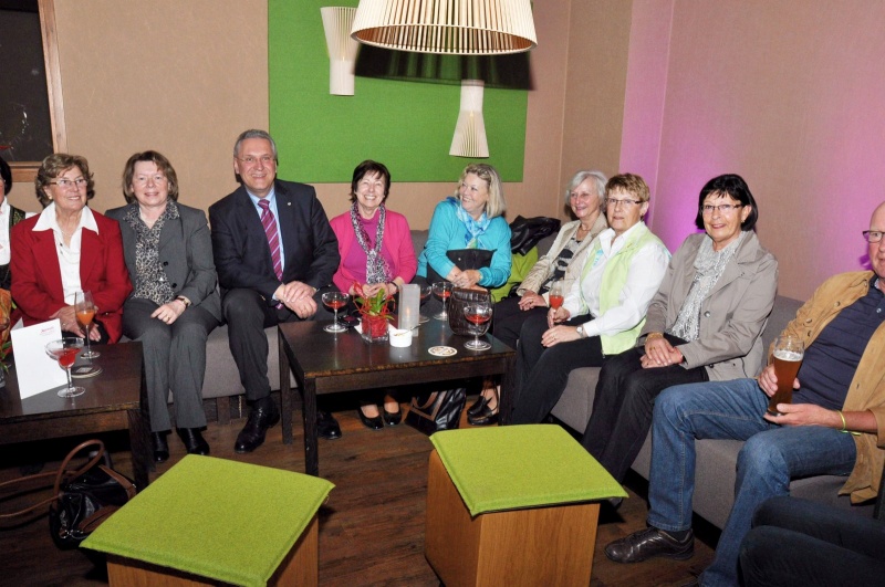 Hoher Besuch bei "Lounge in the City" in Freising