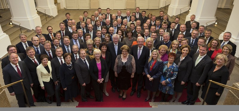 Horst Seehofer erneut zum Bayerischen Ministerpräsidenten gewählt