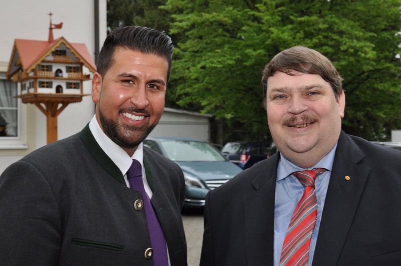 Europaabgeordneter Bernd Posselt in Neufahrn
