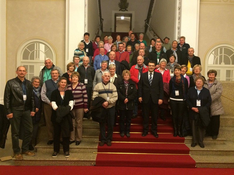 Besuch des Ortsverbands Giggenhausen des Bayerischen Bauernverbands im Bayerischen Landtag