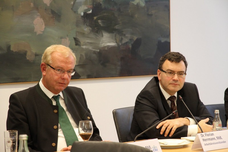 Blaulichtfrühschoppen der CSU-Landtagsfraktion