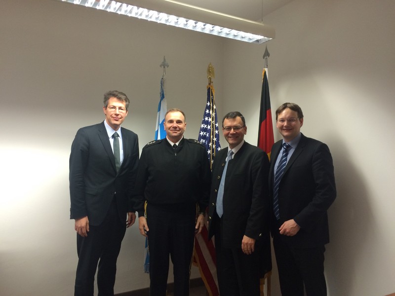 Gedankenaustausch mit LtGen Ben Hodges