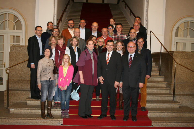 Rotaryclub München Flughafen zu Besuch im Bayerischen Landtag