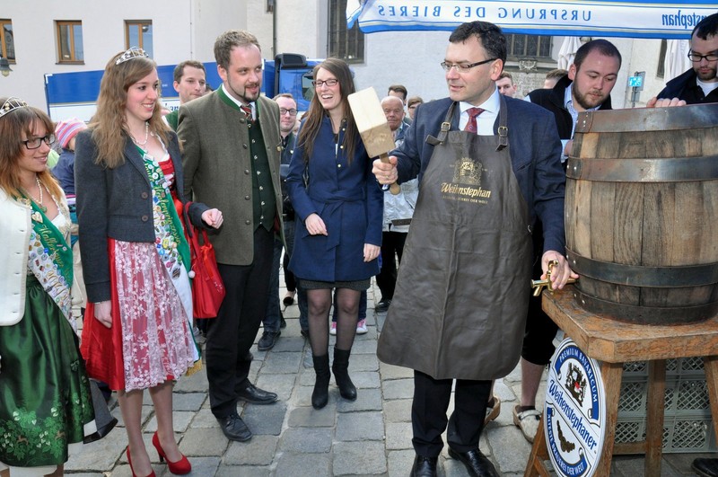 Bierbrauen als "intellektuelles Handwerk" - Tag des Bieres 2015 mit "meinem" Hallertauer Festbier