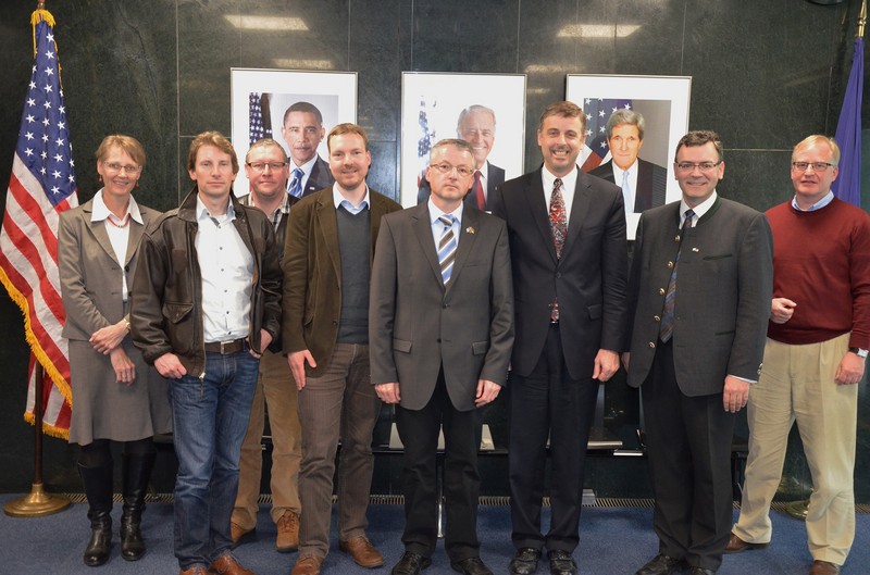 Gedankenaustausch mit US-Generalkonsul Bill Moeller