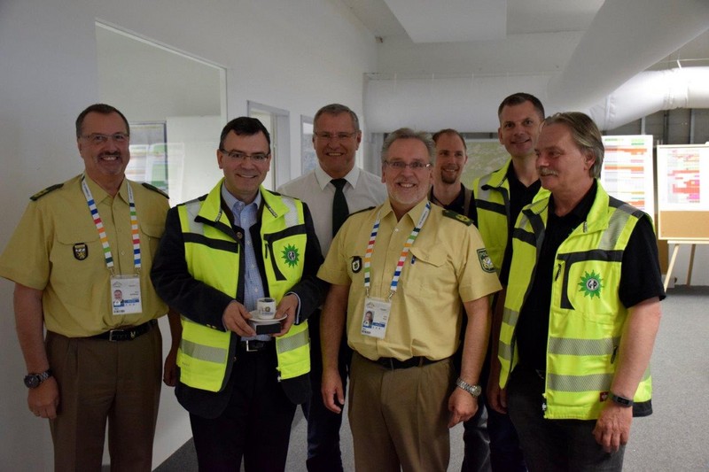 G7-Gipfel in Elmau: Besuch beim Einsatzstab