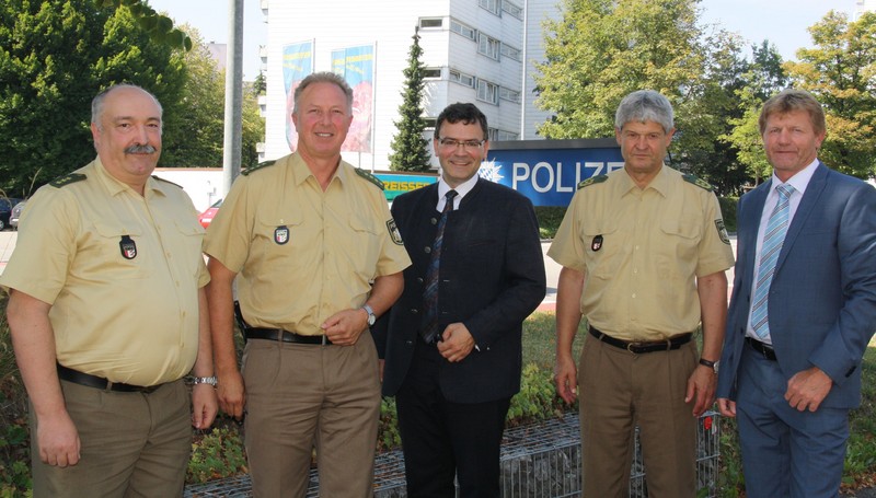 Informationsbesuch beim Polizeipräsidium Schwaben Süd/West in Kempten