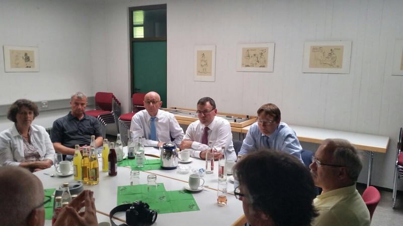 Informationsbesuch bei der Polizeiinspektion Günzburg