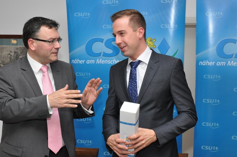 Ungarischer Generalkonsul Gábor Tordai-Lejkó zu Gast im CSU-Kreisvorstand Freising