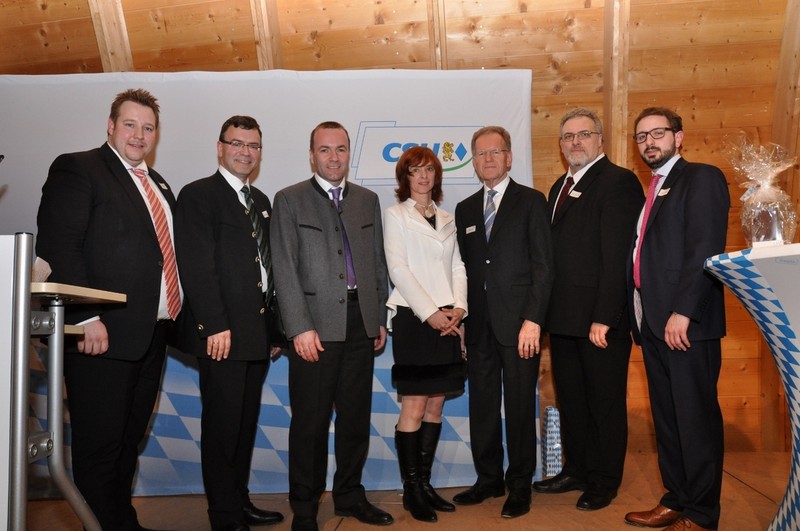 Neujahrsempfang der Freisinger CSU 2016 mit Manfred Weber, MdEP