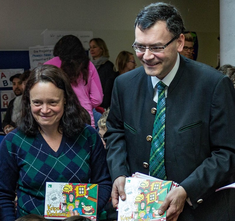 Vorstellung des BDK-Malbuchs zur Kriminalprävention