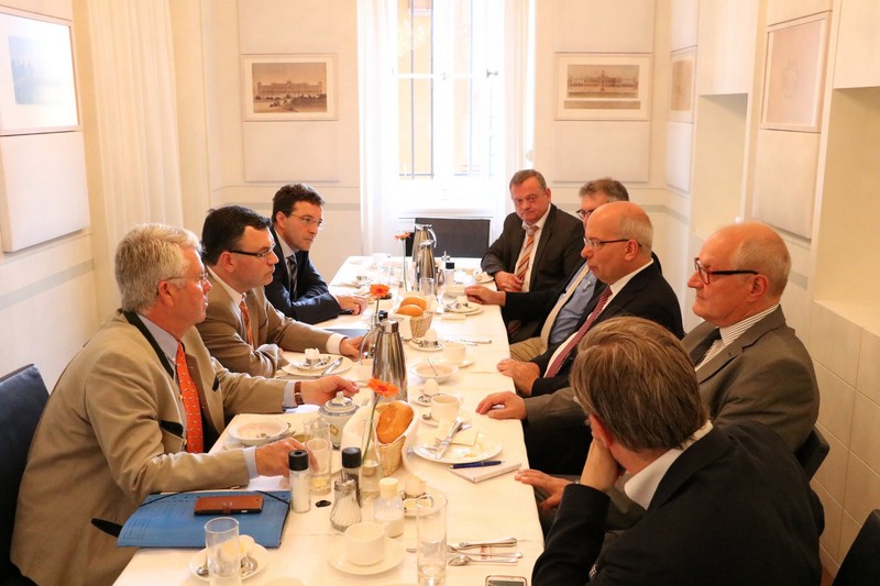 Blaulichtfrühstück mit dem DPolG-Bundesvorsitzenden Rainer Wendt