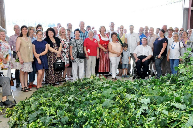 Hopfentour 2016 des CSU-Kreisverbandes Freising