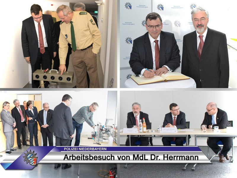 Informationsbesuch beim Polizeiverwaltungsamt und Polizeipräsidium Niederbayern
