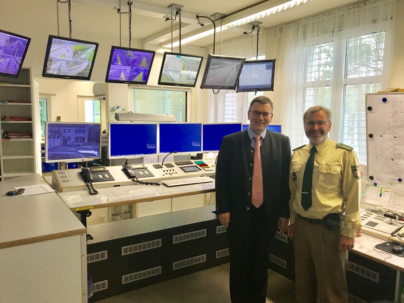 Informationsbesuch bei der Verkehrspolizeiinspektion Freising