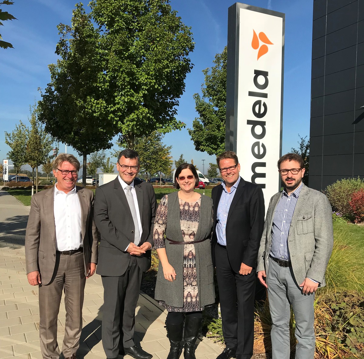 Unternehmensbesuch bei Medela Medizintechnik in Dietersheim