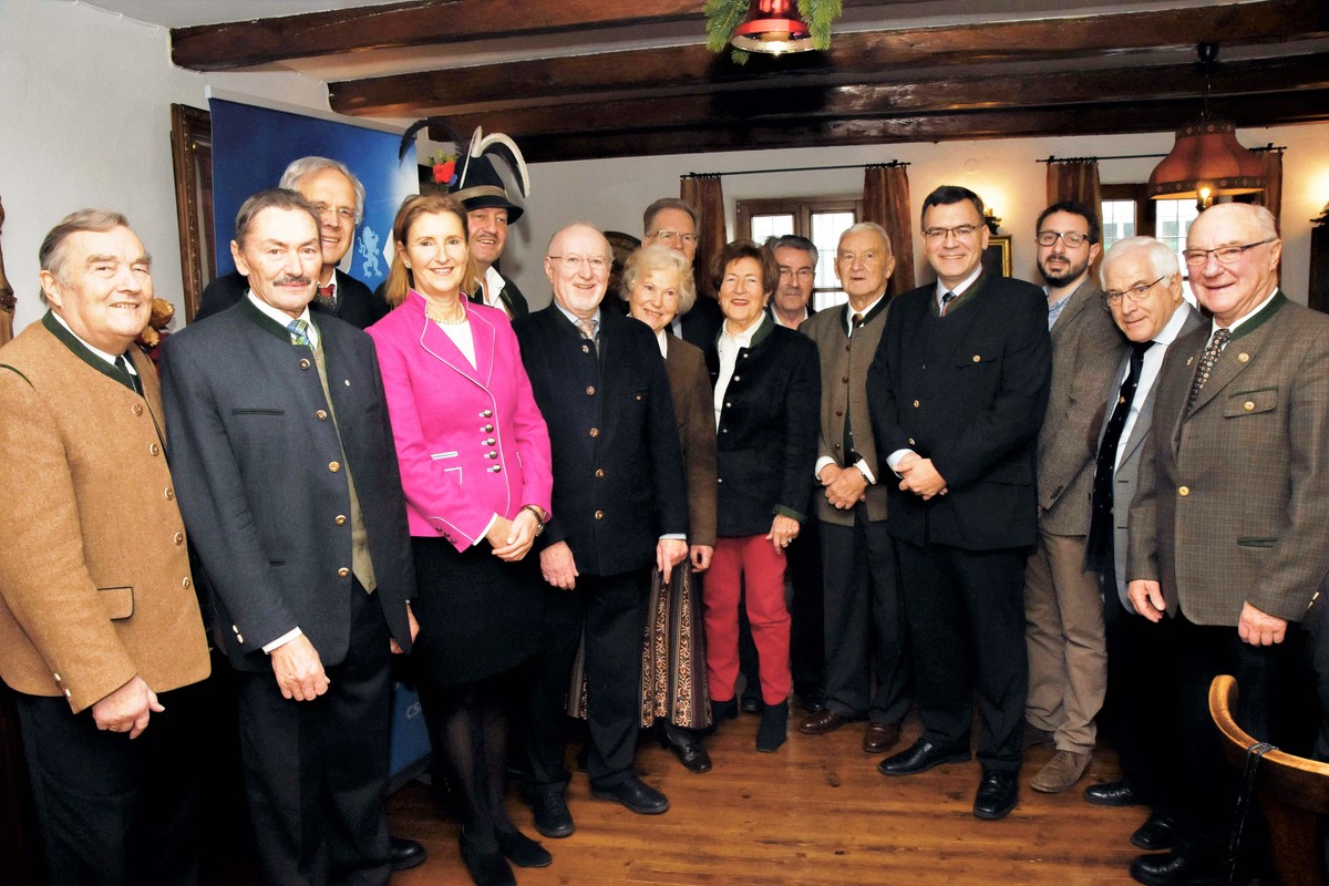 Geburtstagsfrühschoppen für Franz Jungwirth zum Achtzigsten