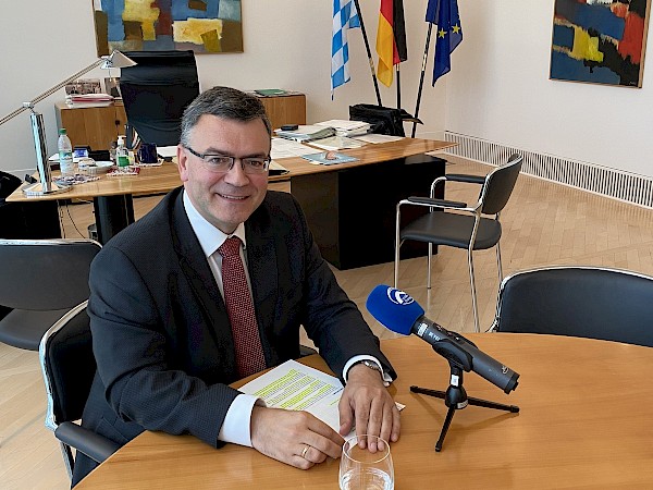 Interview des Tages mit Radio Horeb zur Corona-Pandemie Interview des Tages mit Radio Horeb zur Corona-Pandemie