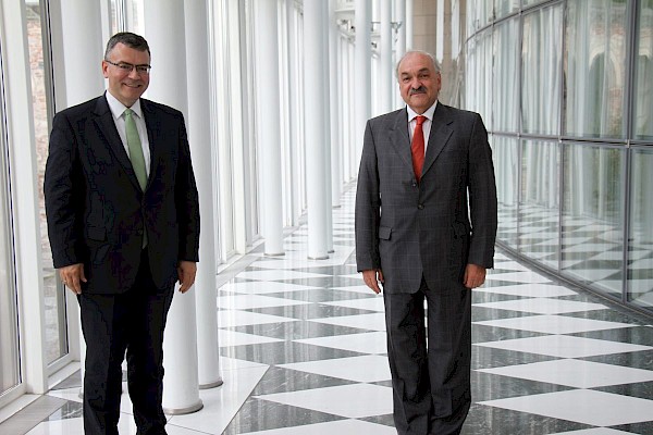 Gespräch mit dem argentinischen Botschafters Pedro Villagra Delgado Gespräch mit dem argentinischen Botschafters Pedro Villagra Delgado