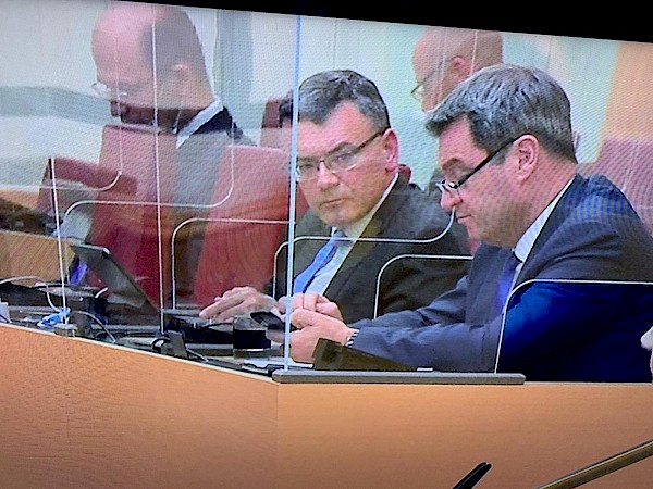 Regierungserklärung von Ministerpräsident Dr. Markus Söder zur Corona-Pandemie Regierungserklärung von Ministerpräsident Dr. Markus Söder zur Corona-Pandemie