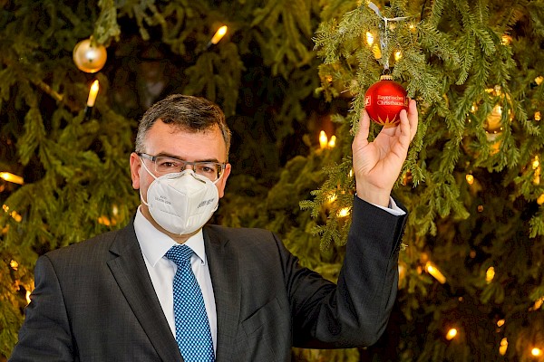 Christbäume für die Staatskanzlei Christbäume für die Staatskanzlei