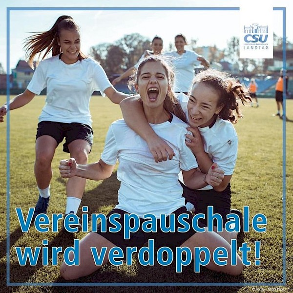 Verdoppelung der Vereinspauschale Verdoppelung der Vereinspauschale