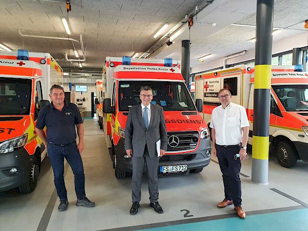 Gespräch mit dem BRK Freising zur Rettungsdienstgesetz-Novelle Gespräch mit dem BRK Freising zur Rettungsdienstgesetz-Novelle