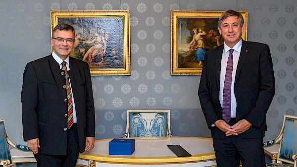 Gespräch mit dem Ministerpräsidenten von Flandern, Jan Jambon Gespräch mit dem Ministerpräsidenten von Flandern, Jan Jambon