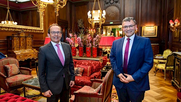 Gedankenaustausch mit stv. ÖVP-Clubobmann Peter Haubner Gedankenaustausch mit stv. ÖVP-Clubobmann Peter Haubner
