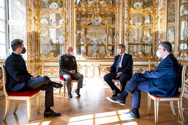 Gespräch mit General Cavoli Gespräch mit General Cavoli