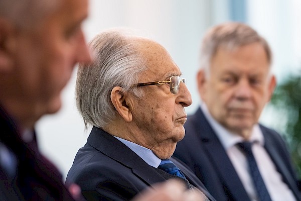 Beindruckende Begegnung mit Abba Naor Beindruckende Begegnung mit Abba Naor
