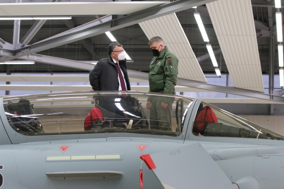 Besuch des Taktischen Luftwaffengeschwaders 74