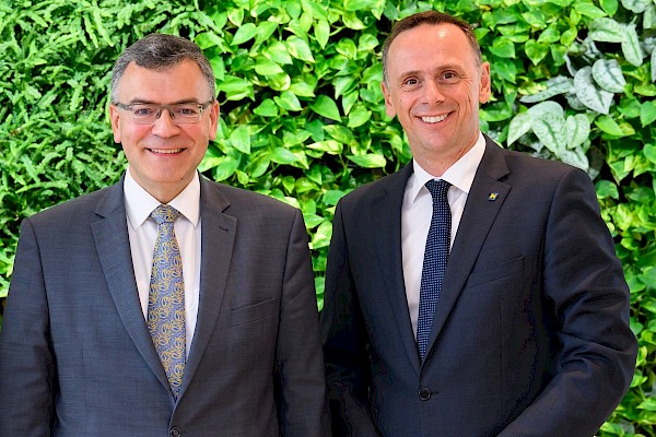 Gespräch mit Wirtschafts-Landesrat Jochen Danninger Gespräch mit Wirtschafts-Landesrat Jochen Danninger