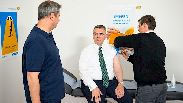 Grippeschutzimpfung in der Staatskanzlei Grippeschutzimpfung in der Staatskanzlei