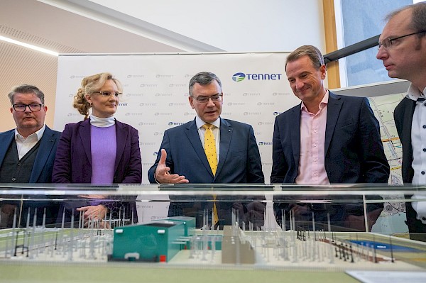 Presseevent anlässlich des Baus des SuedOstLinks durch TenneT Presseevent anlässlich des Baus des SuedOstLinks durch TenneT