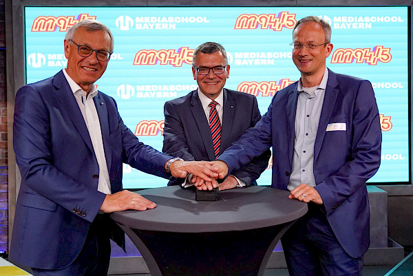 Neuer VideostudioCampus M94.5 eingeweiht Neuer VideostudioCampus M94.5 eingeweiht