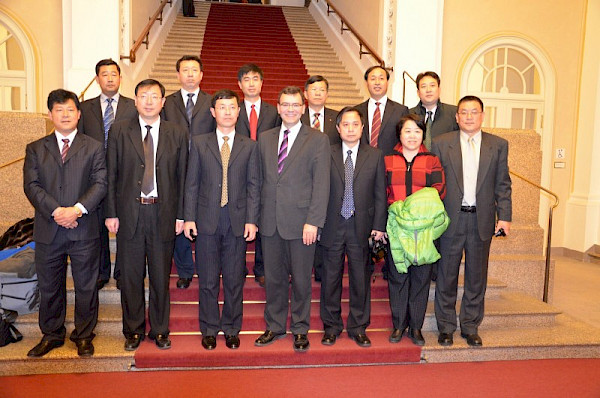 Delegation aus Qingdao