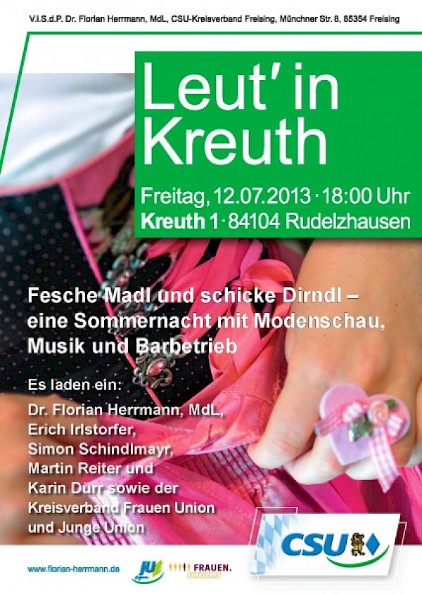 Leut' in Kreuth 12.07.2013
