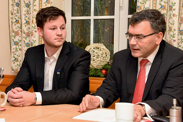 Pressekonferenz mit Benedikt Flexeder 26.11.2018