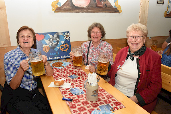 Traditioneller Volksfestbesuch der Freisinger CSU am 14.09.2018