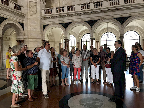 Langenbacher in Landtag und Staatskanzlei 27.07.2019