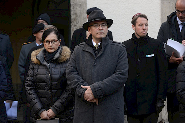 Volkstrauertag Israelitischer Friedhof 13.11.2022