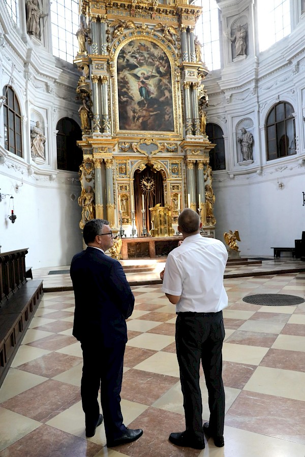 Besuch der Jesuitenkirche St. Michael in München 21.08.2023