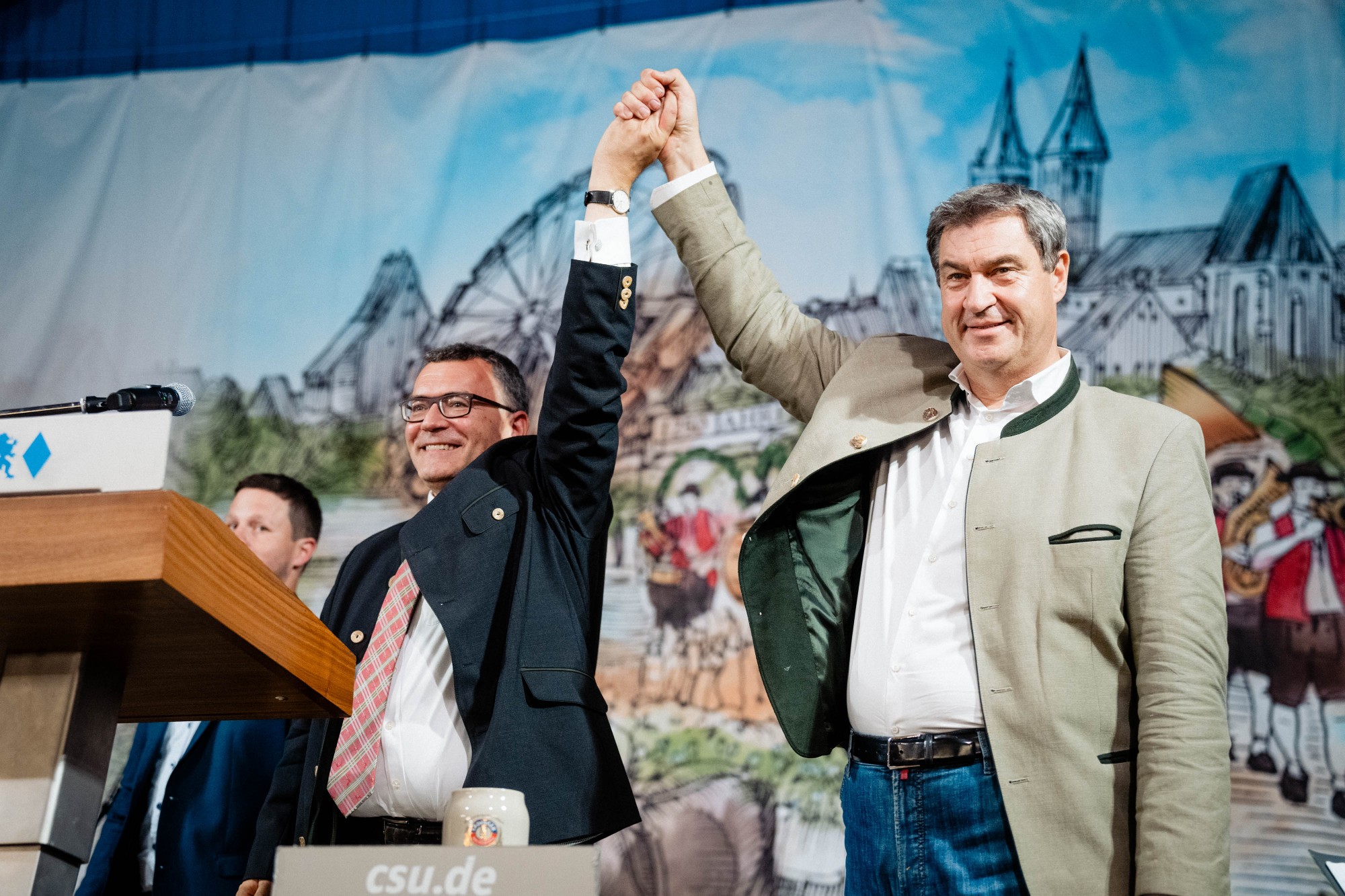 Großkundgebung mit Ministerpräsident Dr. Markus Söder in Moosburg