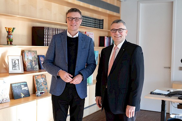 Gespräch mit MPG-Präsident Prof. Dr. Patrick Cramer Gespräch mit MPG-Präsident Prof. Dr. Patrick Cramer