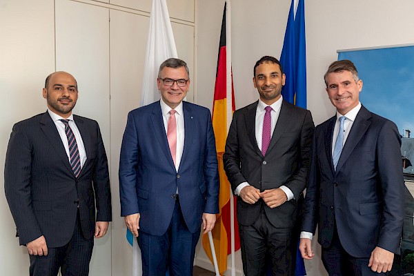 Gespräch mit dem Botschafter der Vereinigten Arabischen Emirate Gespräch mit dem Botschafter der Vereinigten Arabischen Emirate